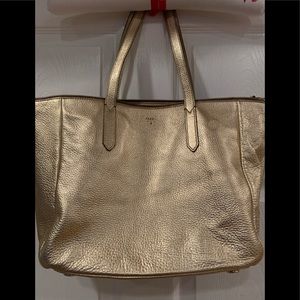 Beautiful Fossil Gold Handbag